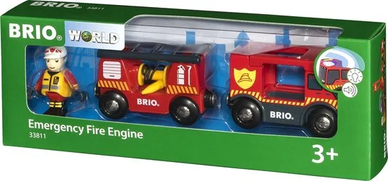 BRIO Brandweerlocomotief