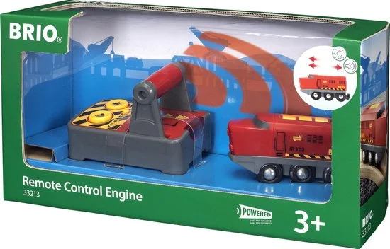 BRIO Rode RC locomotief