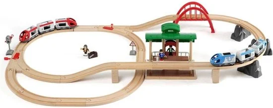 BRIO Treinset met perron