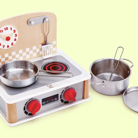 Hape 2-in-1 keuken en barbecue