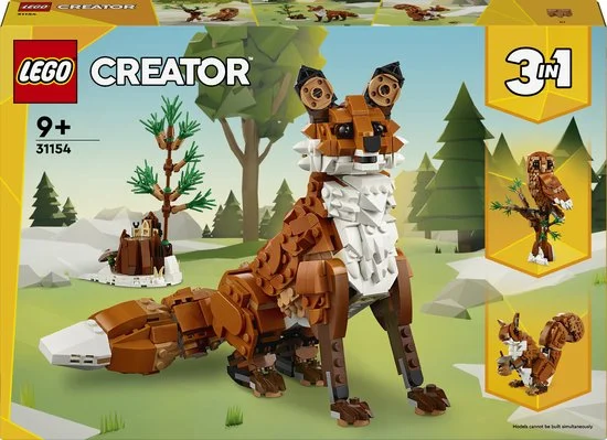 LEGO Creator Bosdieren: rode vos