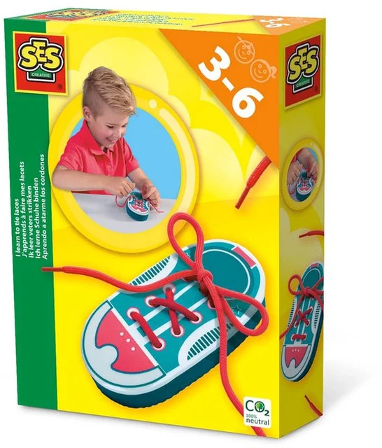 SES Creative Ik leer veters strikken