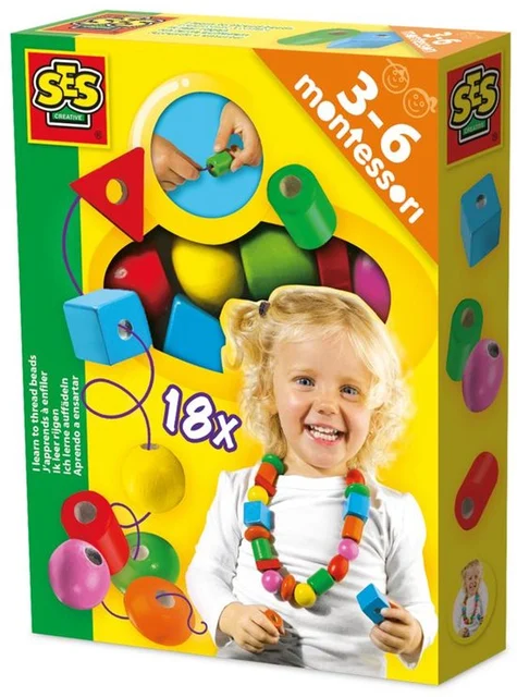 SES Creative Montessori ik leer rijgen