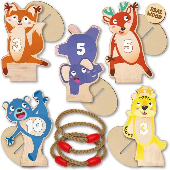 SES Creative Ringwerpen met dieren
